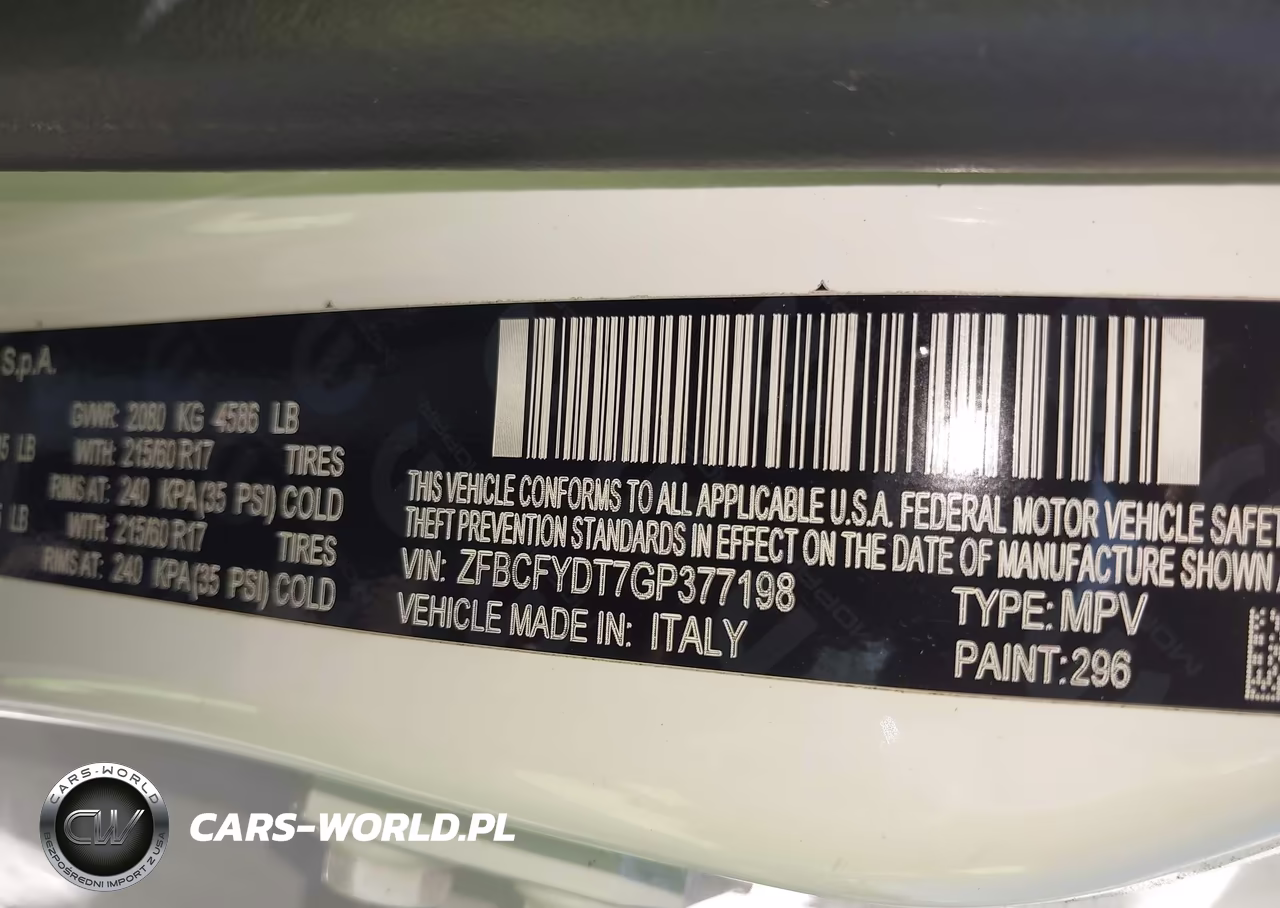 2016 Fiat 500X Lounge VIN:ZFBCFYDT7GP377198 - 9