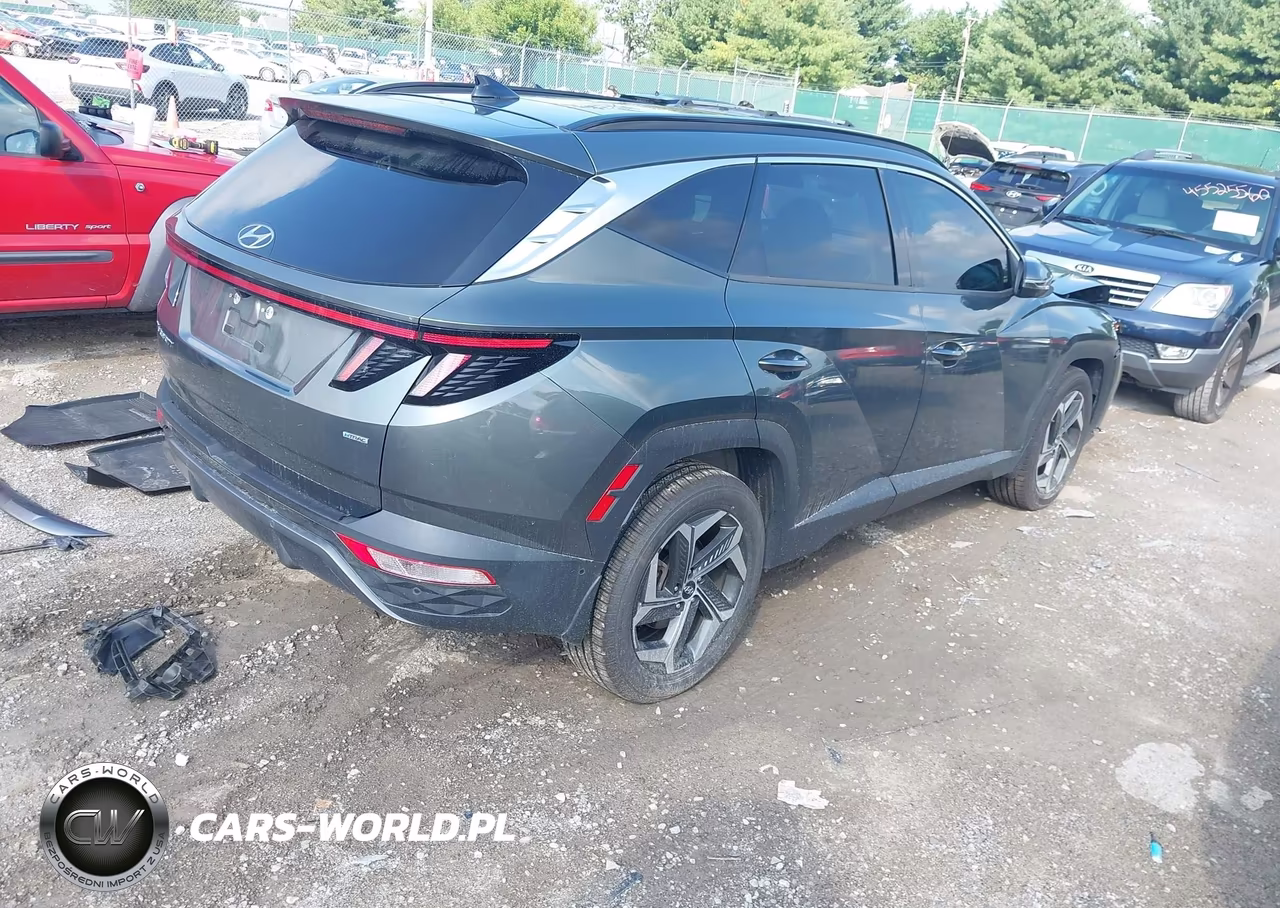 2022 Hyundai Tucson Limited VIN:5NMJECAE7NH104588 - 4