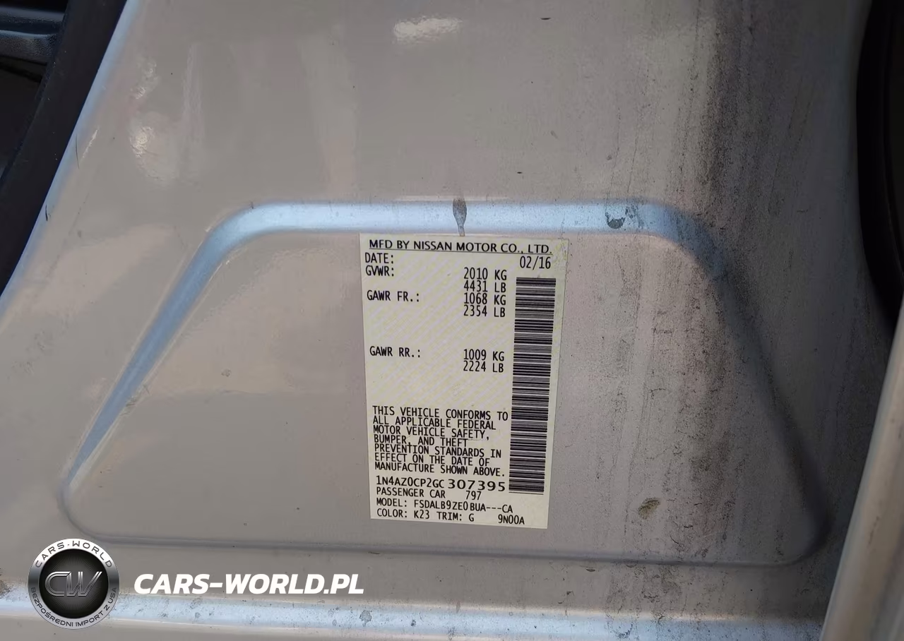 2016 Nissan Leaf S VIN:1N4AZ0CP2GC307395 - 9