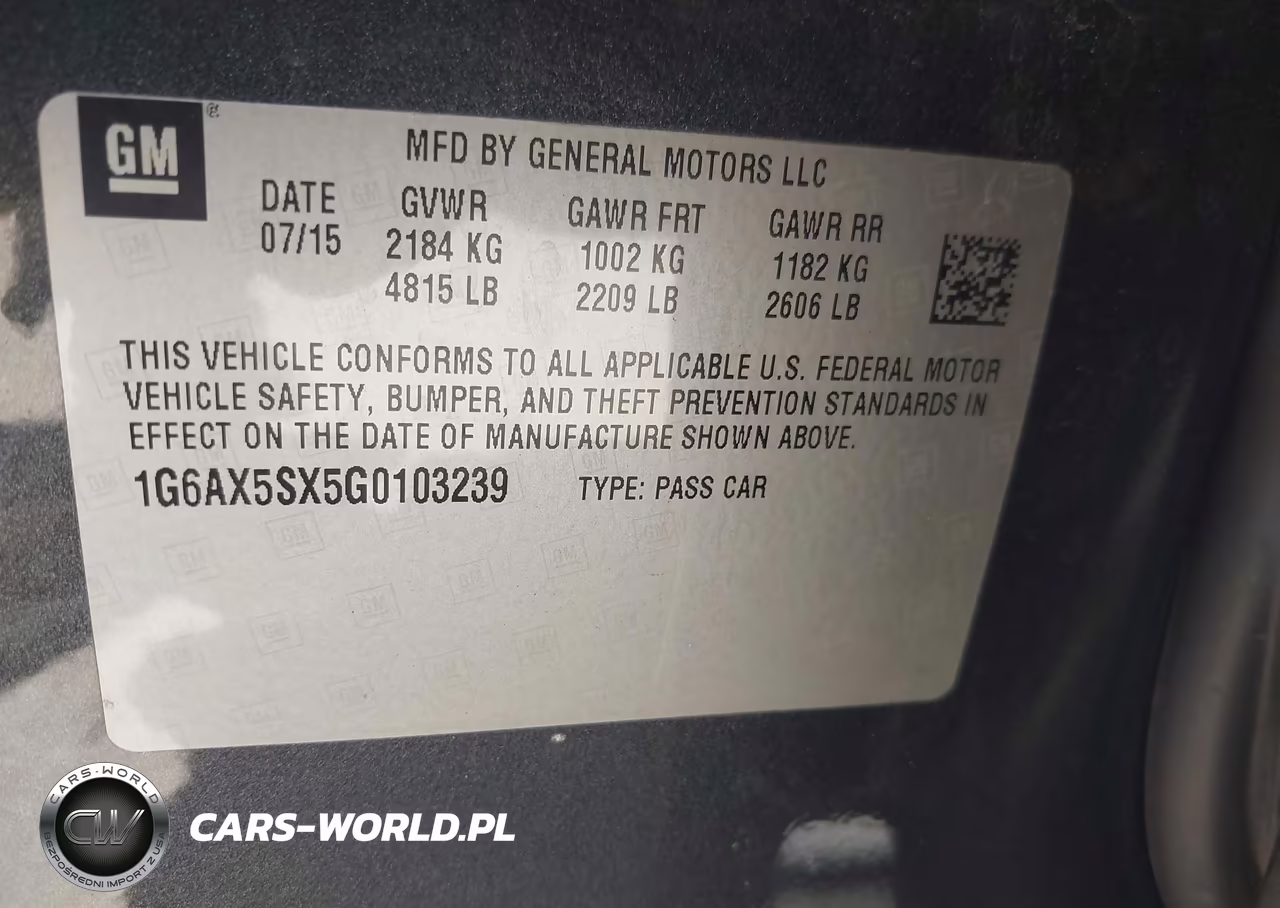 2016 Cadillac Cts Luxury Collection VIN:1G6AX5SX5G0103239 - 9