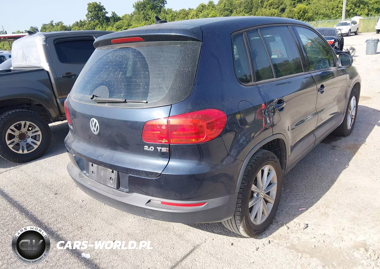 2014 Volkswagen Tiguan Se VIN:WVGAV3AX1EW587697 - 4