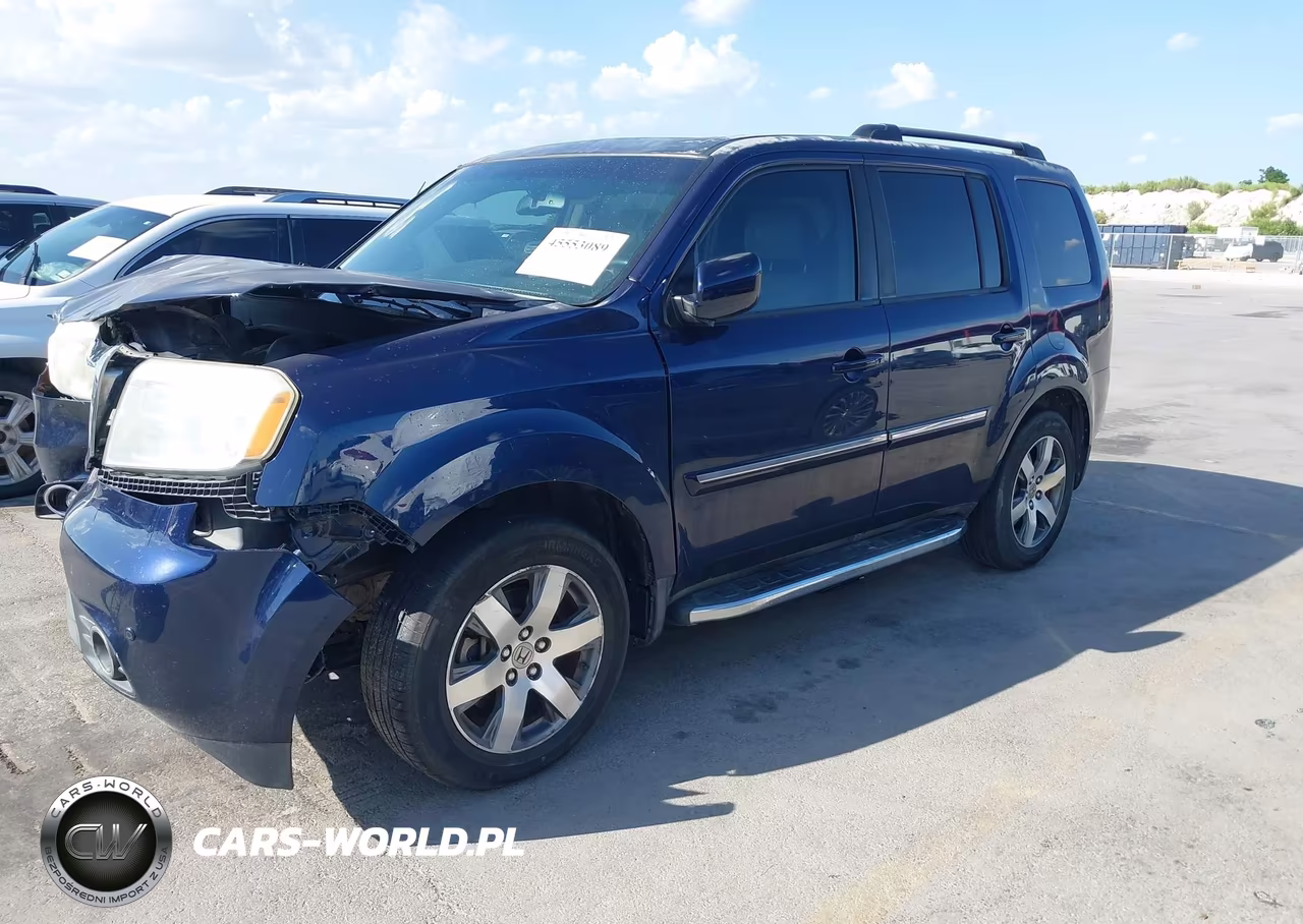 2013 Honda Pilot Touring VIN:5FNYF3H97DB028133 - 2