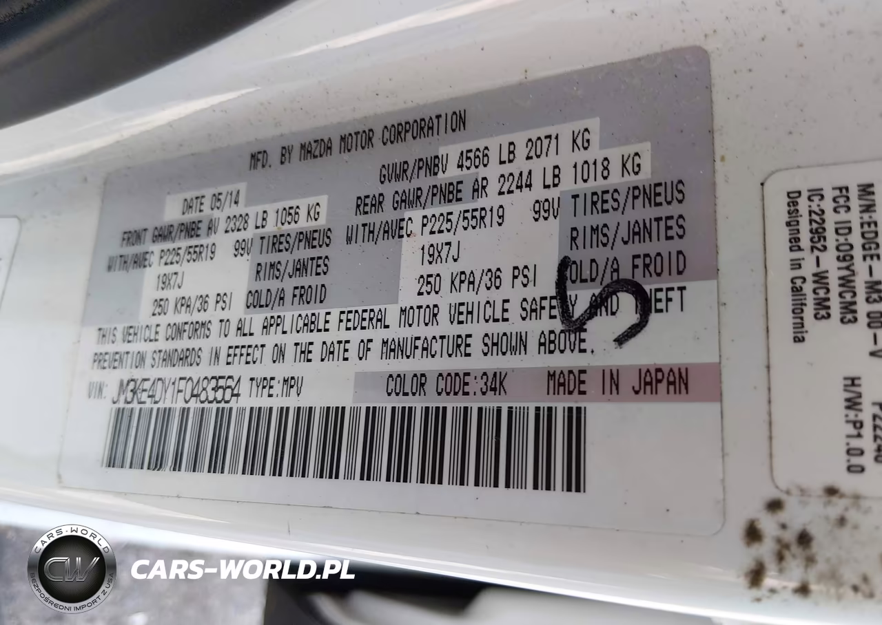 2015 Mazda Cx-5 Grand Touring VIN:JM3KE4DY1F0483564 - 9