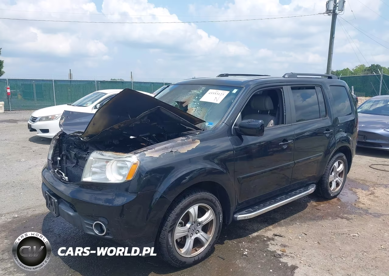 2013 Honda Pilot Ex-L VIN:5FNYF4H78DB018277 - 2