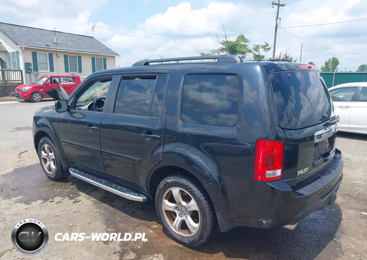 2013 Honda Pilot Ex-L VIN:5FNYF4H78DB018277 - 3