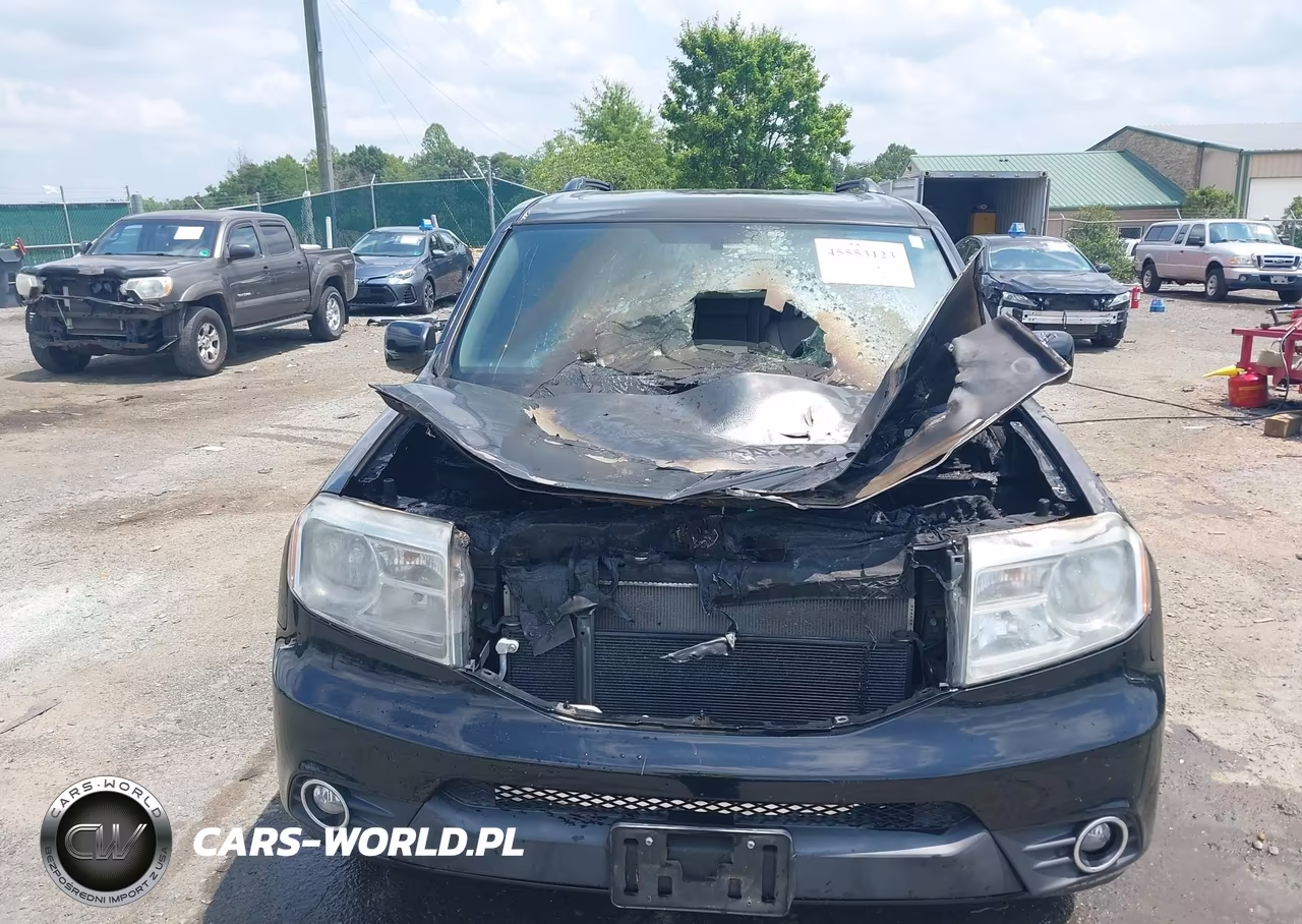 2013 Honda Pilot Ex-L VIN:5FNYF4H78DB018277 - 6