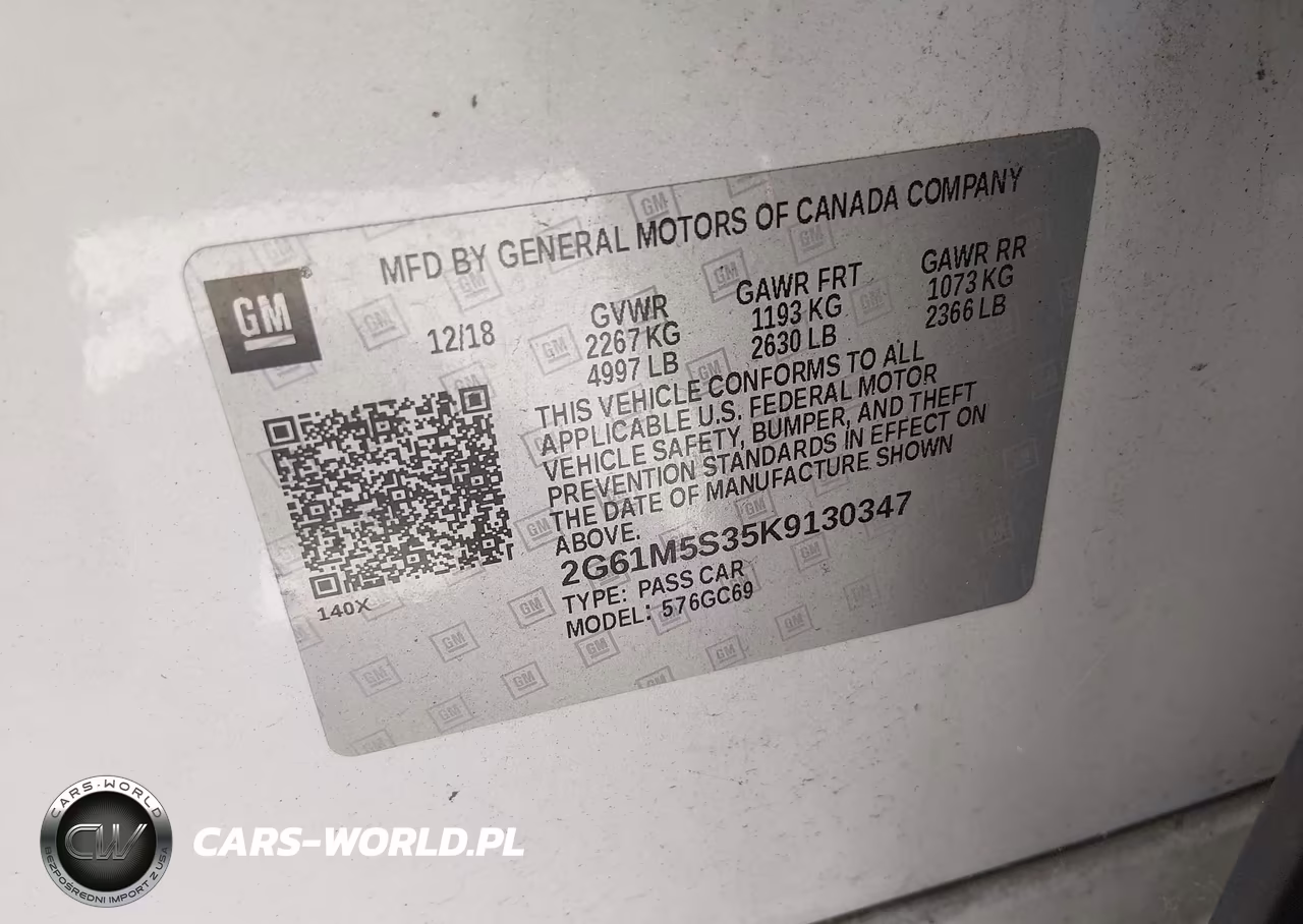 2019 Cadillac Xts Luxury VIN:2G61M5S35K9130347 - 9