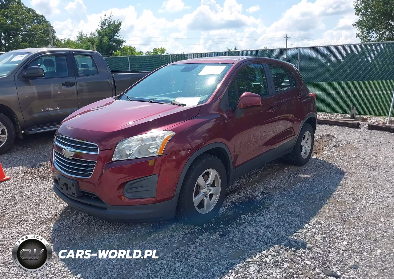 2016 Chevrolet Trax Ls VIN:3GNCJNSB7GL176392 - 2