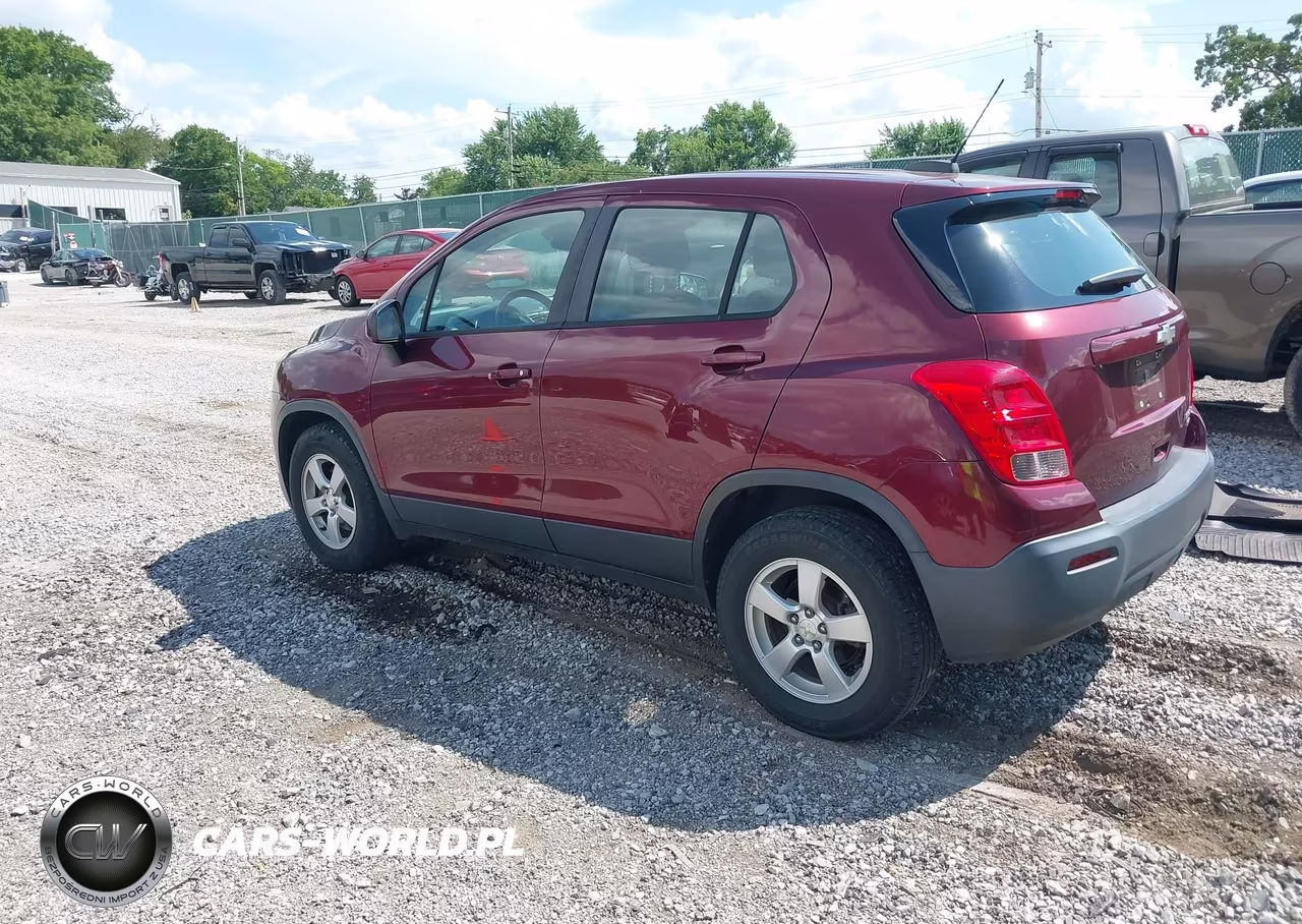 2016 Chevrolet Trax Ls VIN:3GNCJNSB7GL176392 - 3