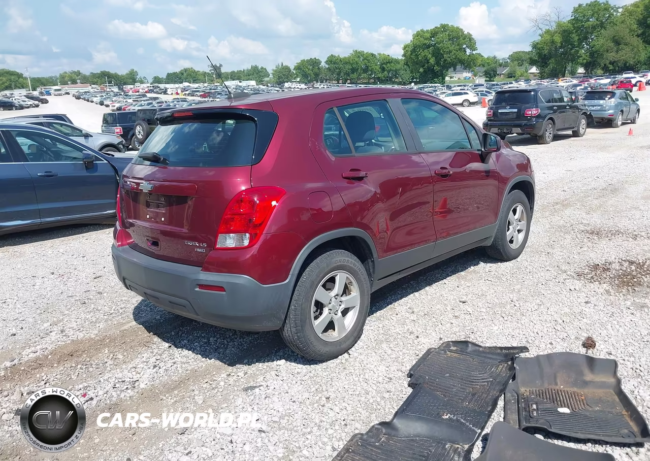 2016 Chevrolet Trax Ls VIN:3GNCJNSB7GL176392 - 4