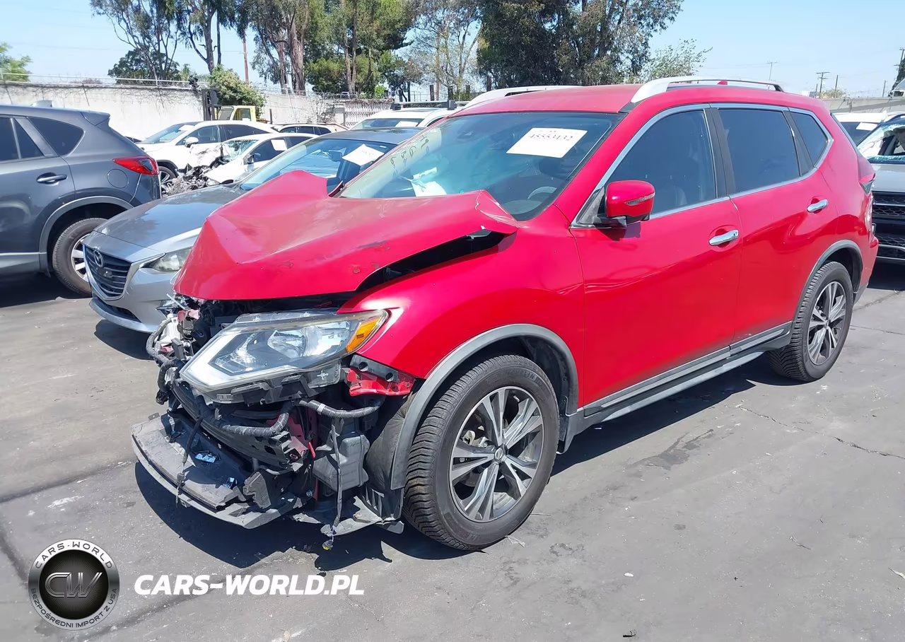 2017 Nissan Rogue Sl VIN:JN8AT2MT7HW397554 - 2