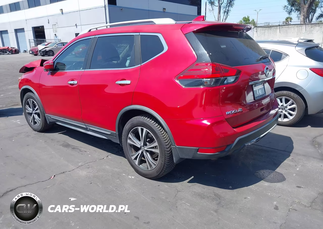 2017 Nissan Rogue Sl VIN:JN8AT2MT7HW397554 - 3