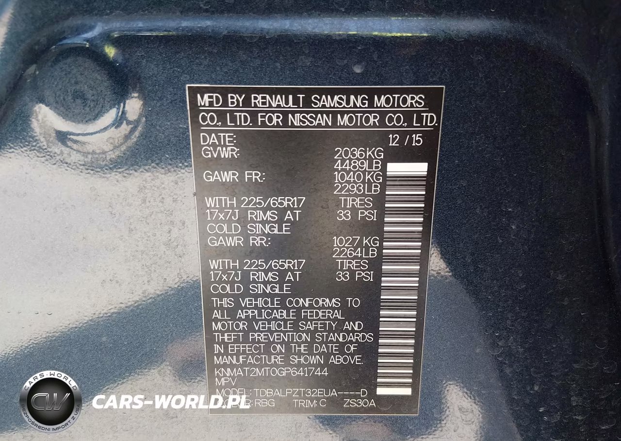2016 Nissan Rogue S VIN:KNMAT2MT0GP641744 - 9