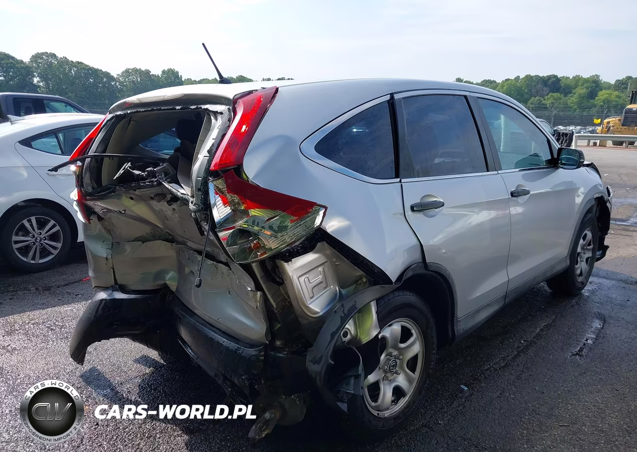 2014 Honda Cr-V Lx VIN:2HKRM4H38EH671704 - 4