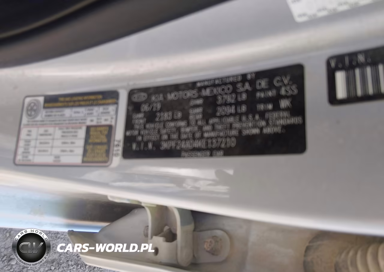 2019 Kia Forte Lxs VIN:3KPF24AD4KE137210 - 9