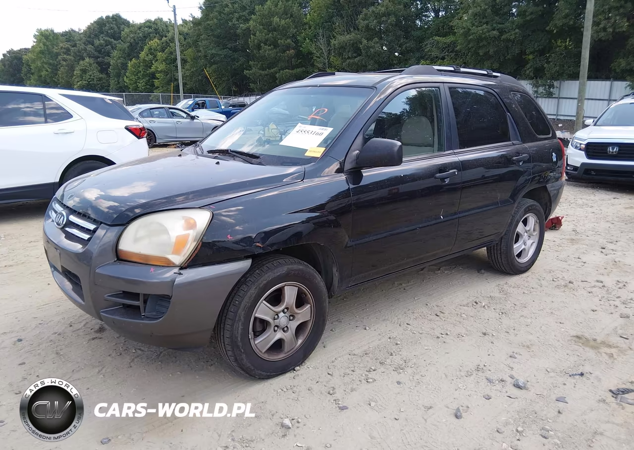 2008 Kia Sportage Lx VIN:KNDJF724587520824 - 2