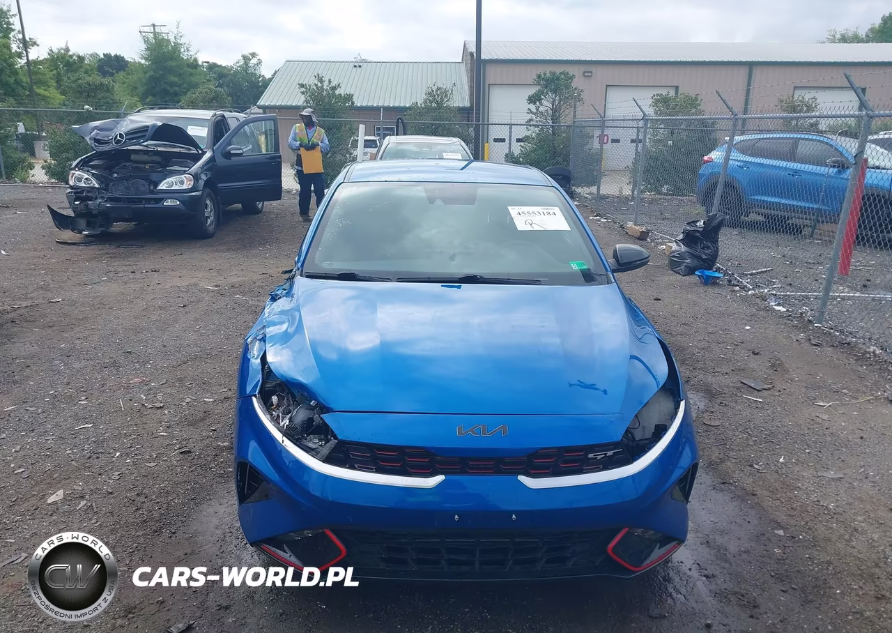 2022 Kia Forte Gt VIN:3KPF44AC3NE424267 - 12
