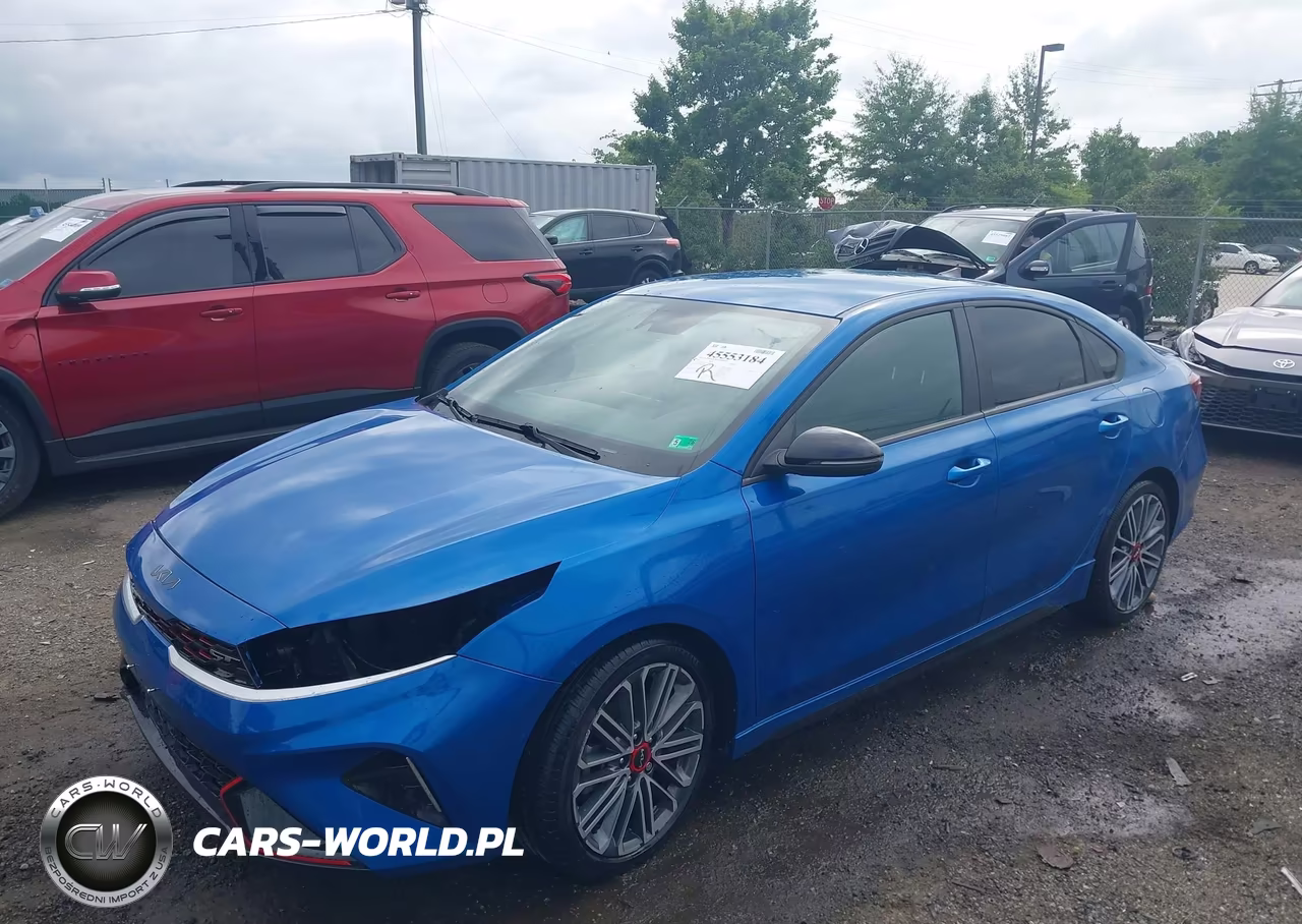 2022 Kia Forte Gt VIN:3KPF44AC3NE424267 - 2