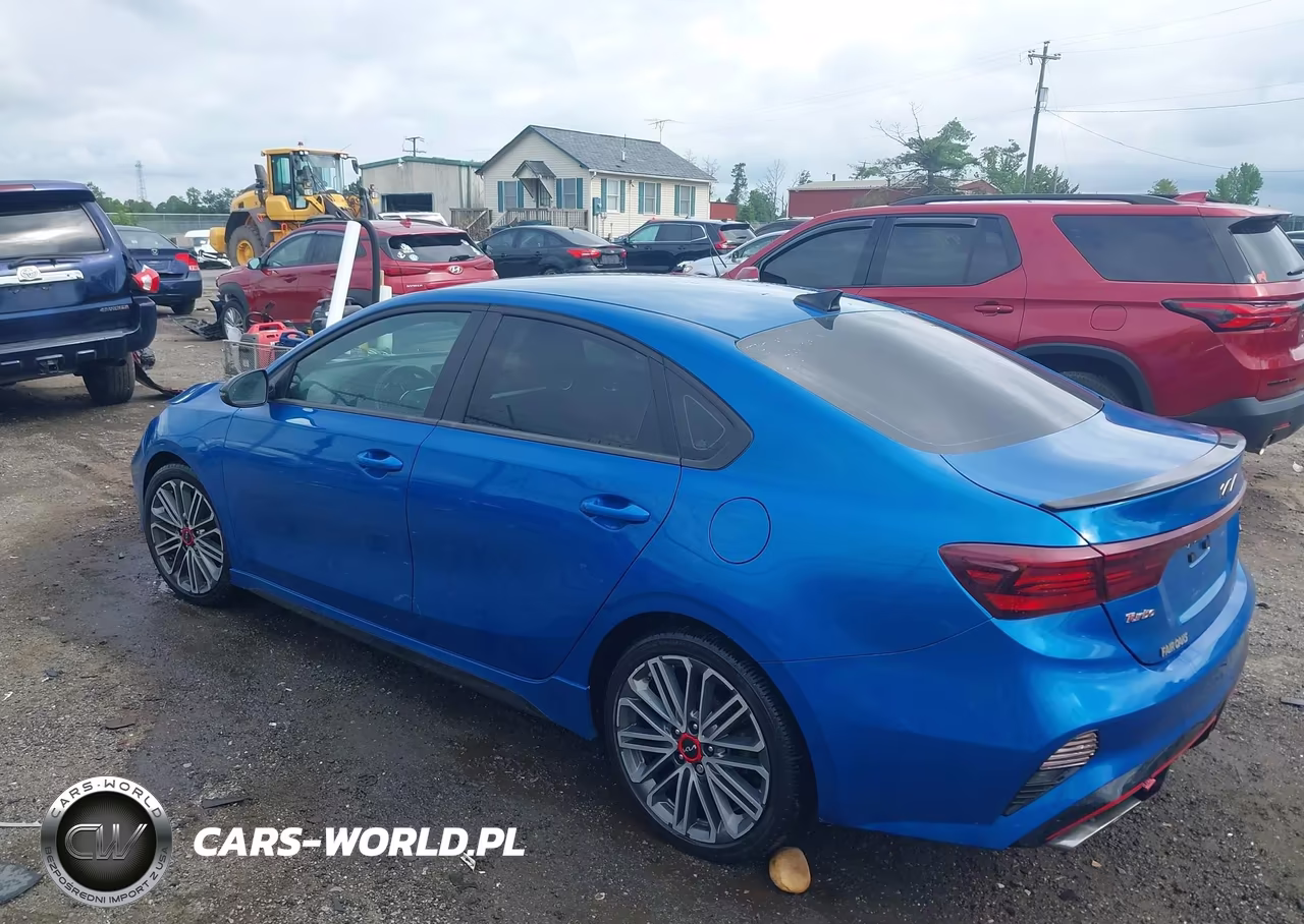 2022 Kia Forte Gt VIN:3KPF44AC3NE424267 - 3