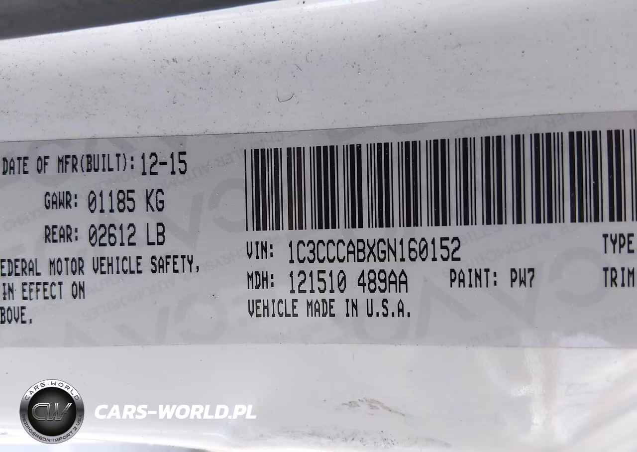 2016 Chrysler 200 Limited VIN:1C3CCCABXGN160152 - 9
