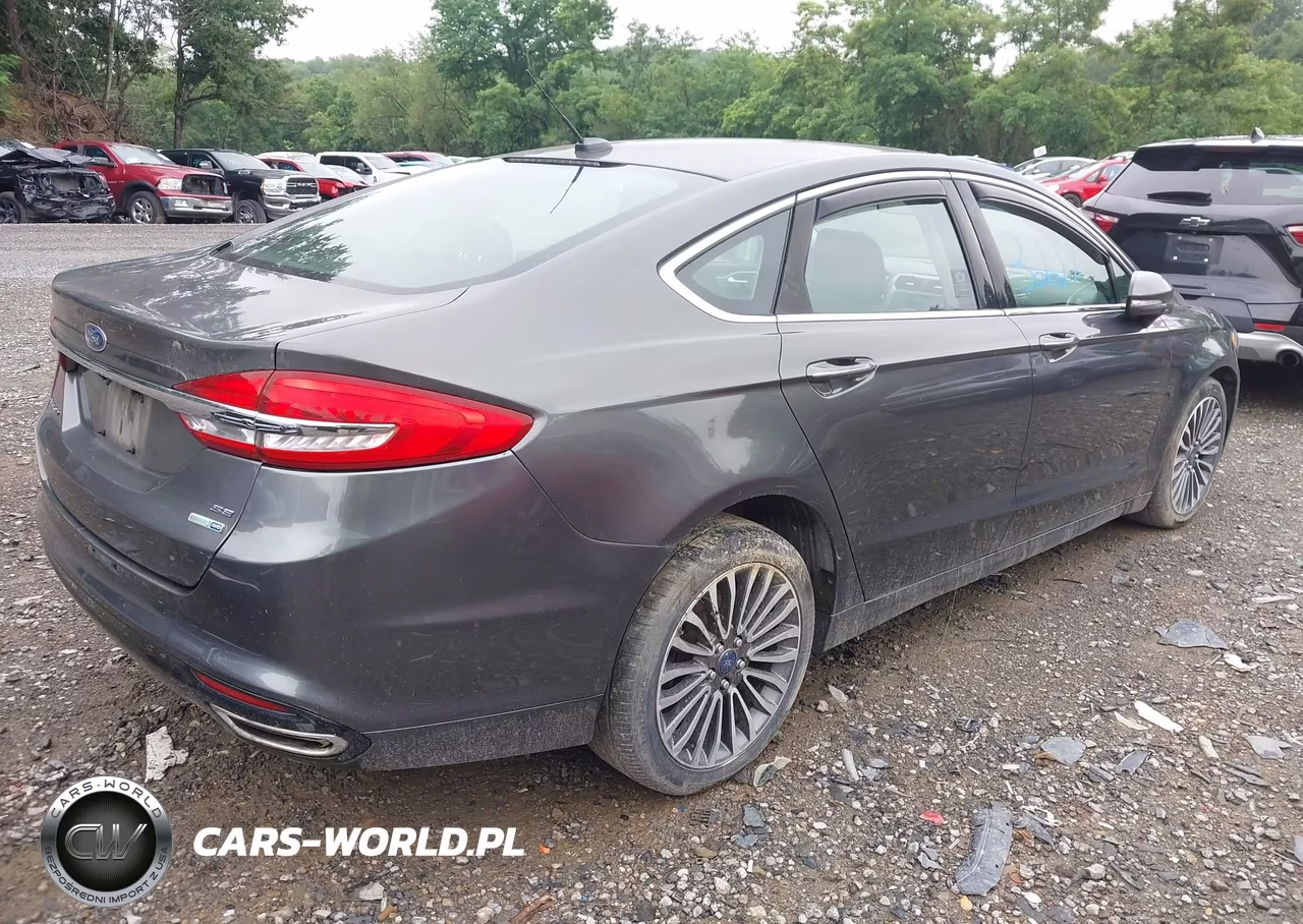 2017 Ford Fusion Se VIN:3FA6P0T92HR291263 - 4