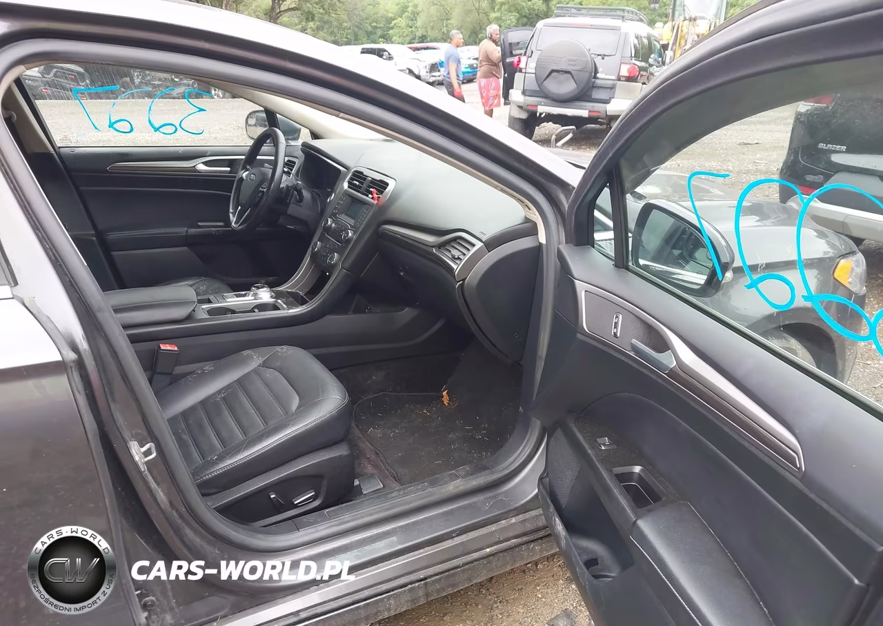 2017 Ford Fusion Se VIN:3FA6P0T92HR291263 - 5