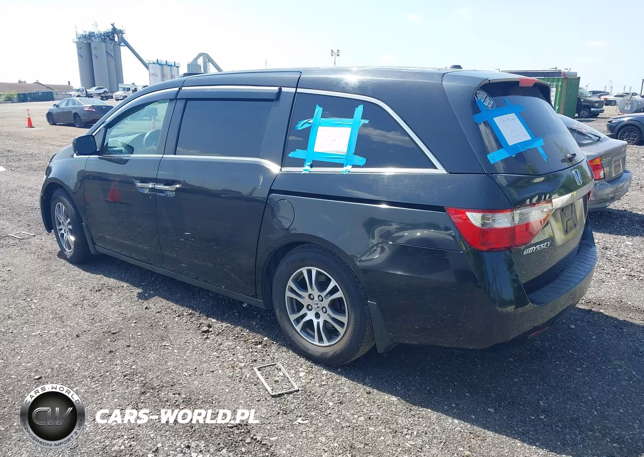 2011 Honda Odyssey Ex-L VIN:5FNRL5H64BB003184 - 3