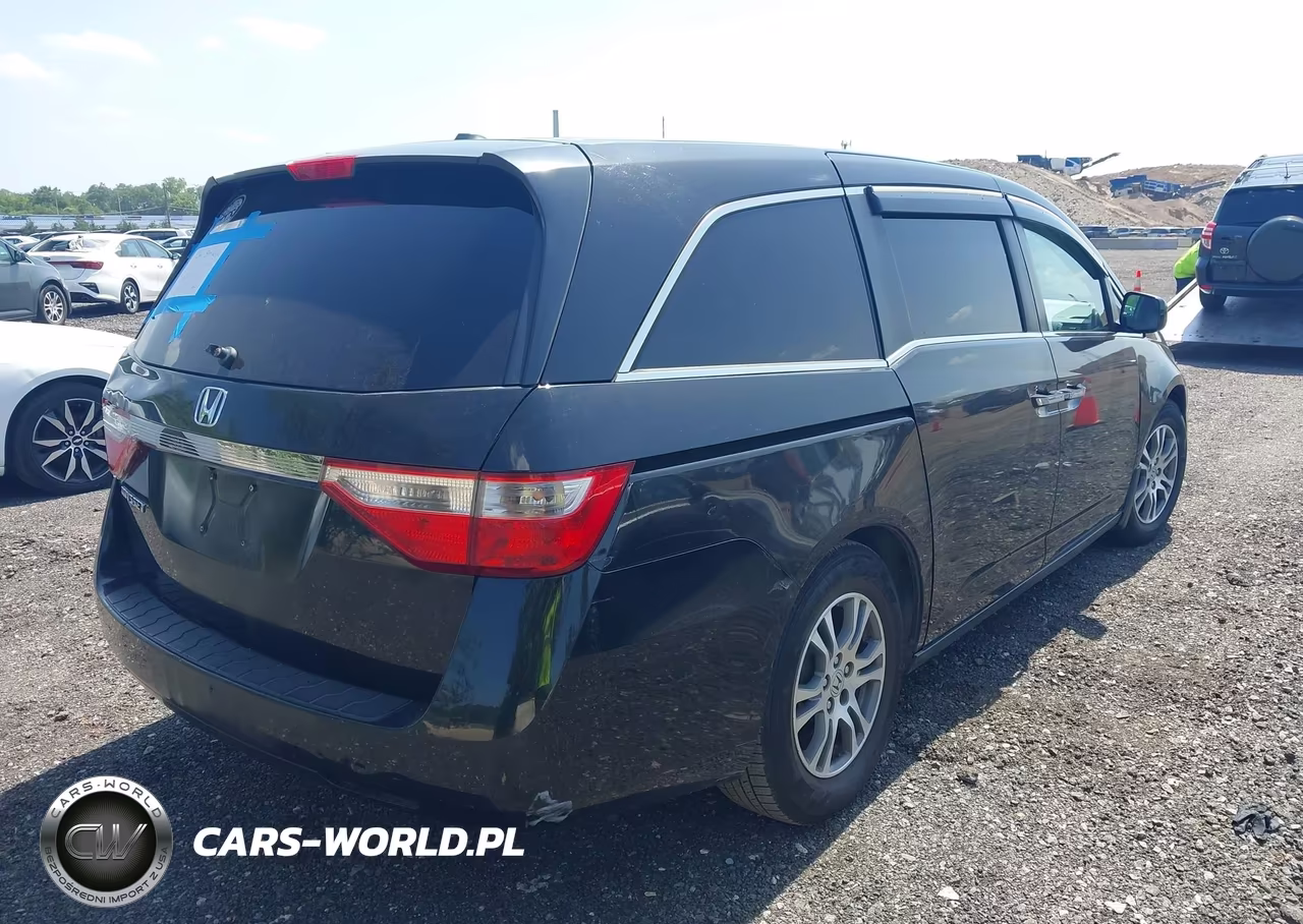 2011 Honda Odyssey Ex-L VIN:5FNRL5H64BB003184 - 4