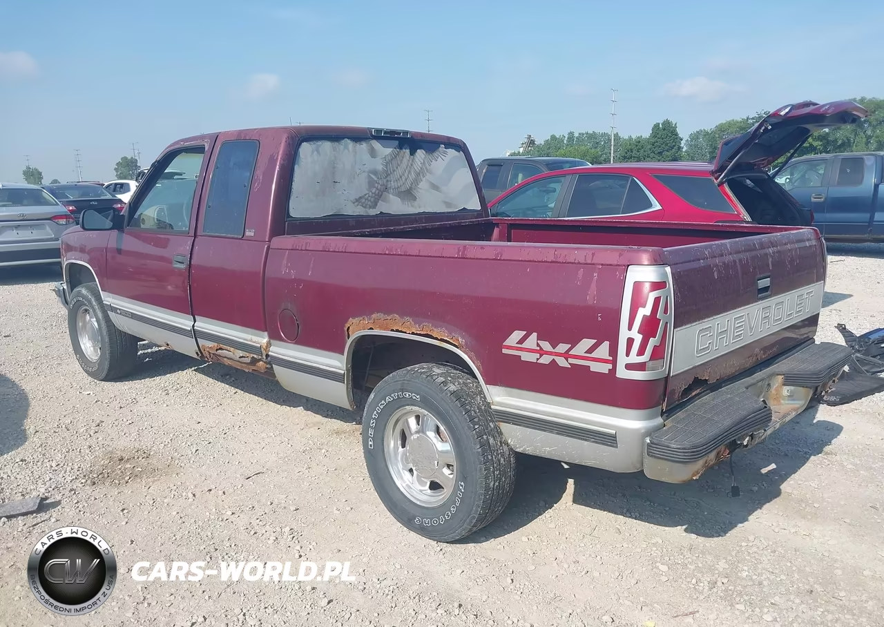 1996 Chevrolet Gmt-400 K1500 VIN:2GCEK19R0T1240584 - 3