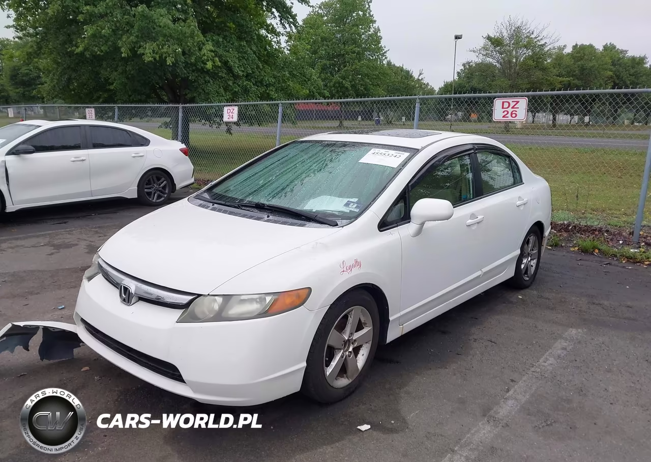 2007 Honda Civic Ex VIN:1HGFA16837L124087 - 2