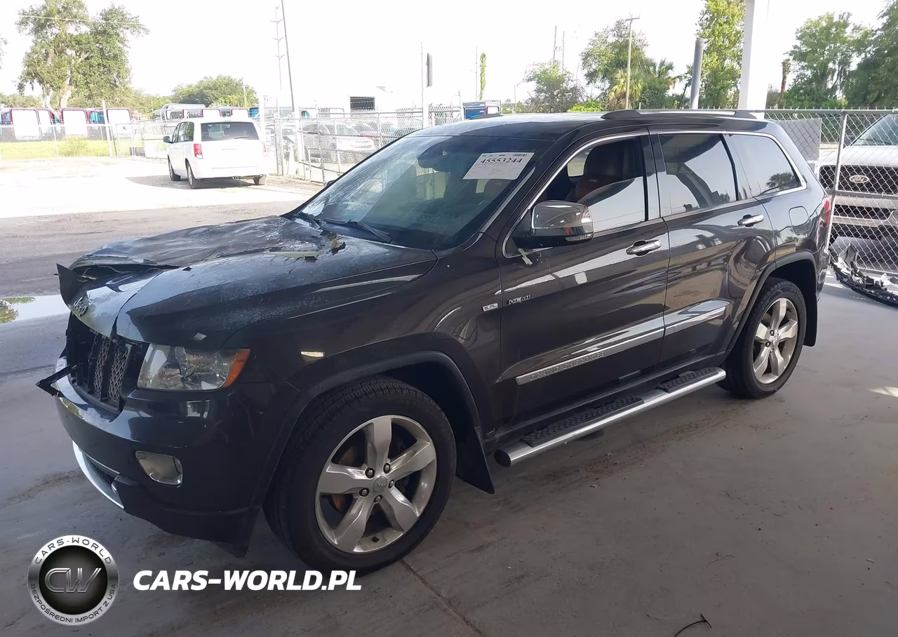 2012 Jeep Grand Cherokee Overland VIN:1C4RJECT0CC235055 - 2