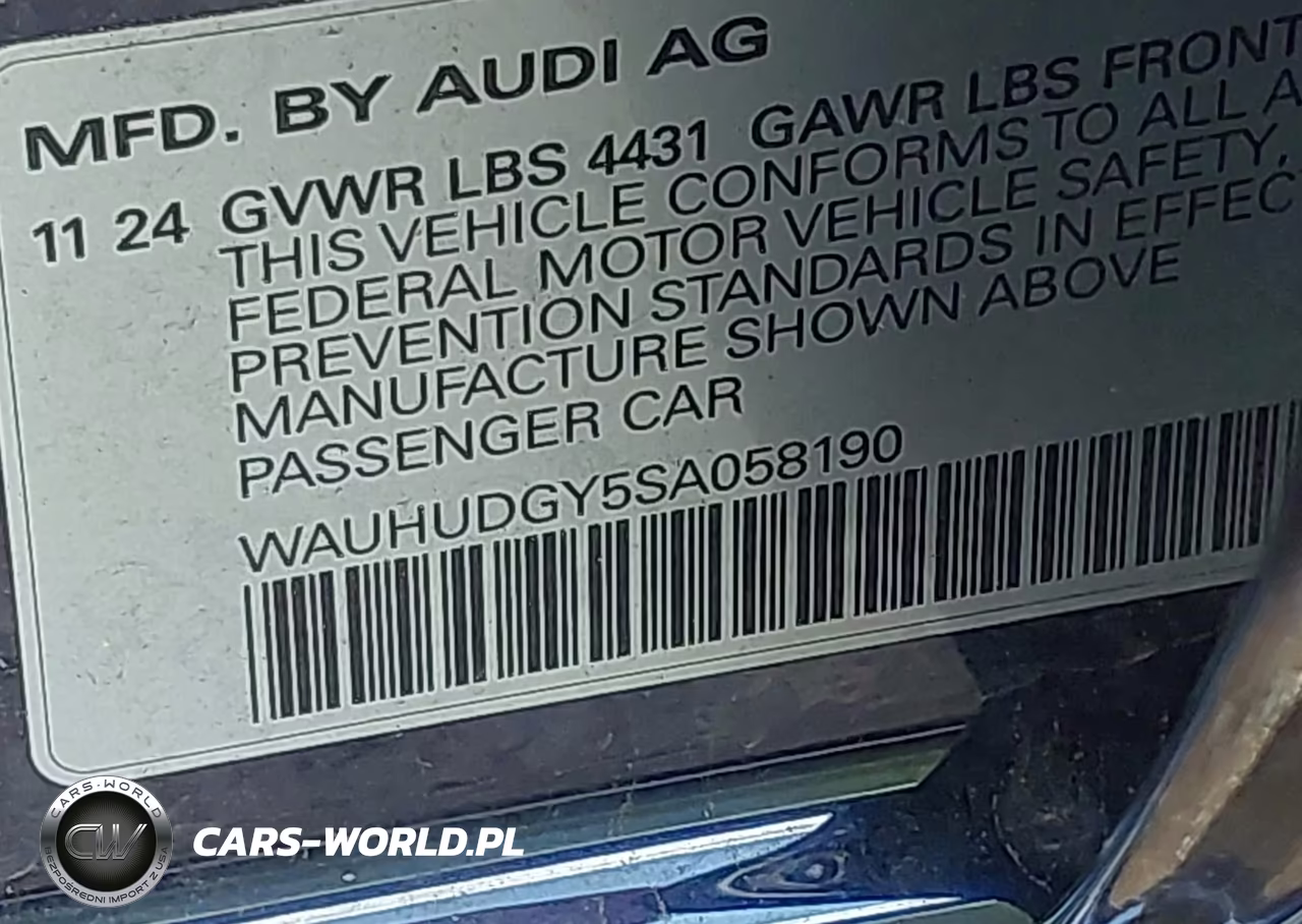 2025 Audi A3 Premium Plus 40 Tfsi Quattro S Tronic VIN:WAUHUDGY5SA058190 - 9