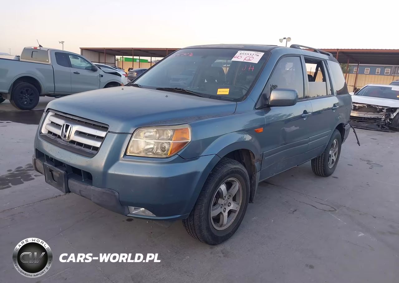 2006 Honda Pilot Ex-L VIN:5FNYF28586B035876 - 2
