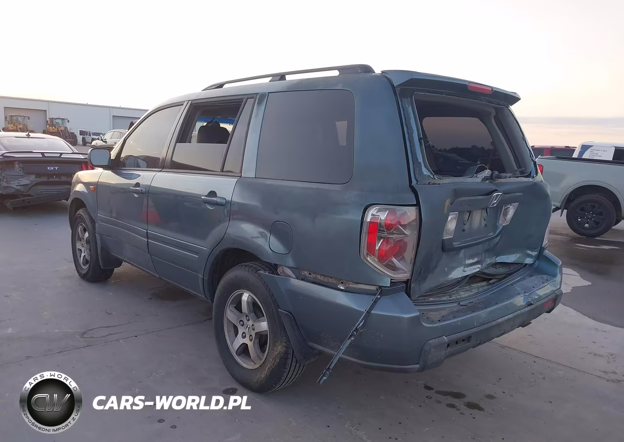 2006 Honda Pilot Ex-L VIN:5FNYF28586B035876 - 3