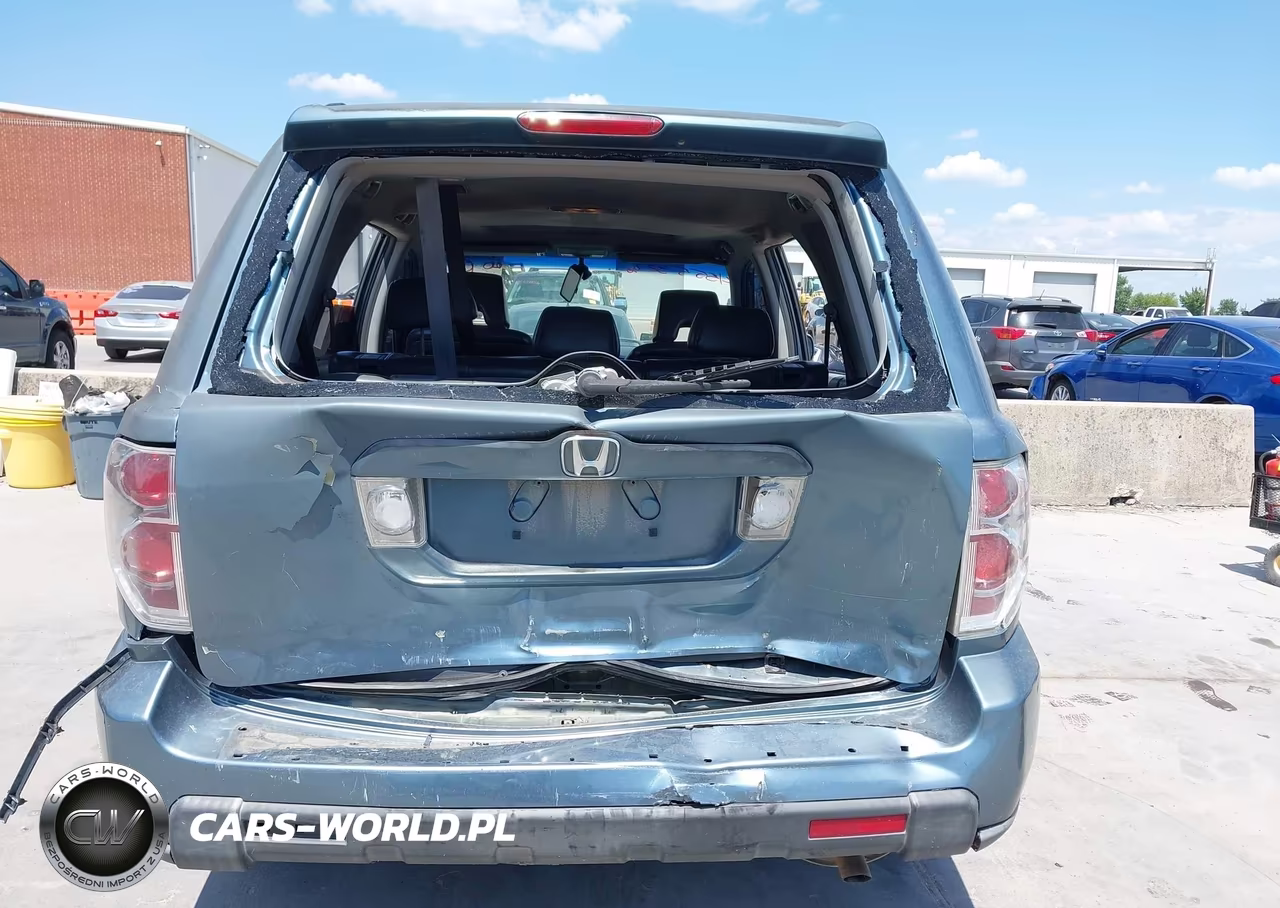 2006 Honda Pilot Ex-L VIN:5FNYF28586B035876 - 6