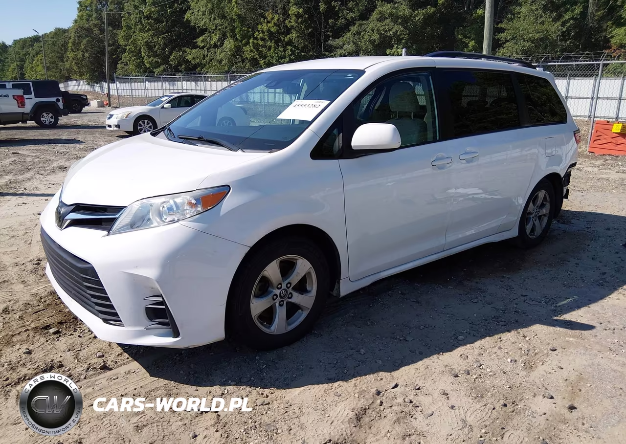 2020 Toyota Sienna Le VIN:5TDKZ3DC0LS051133 - 2