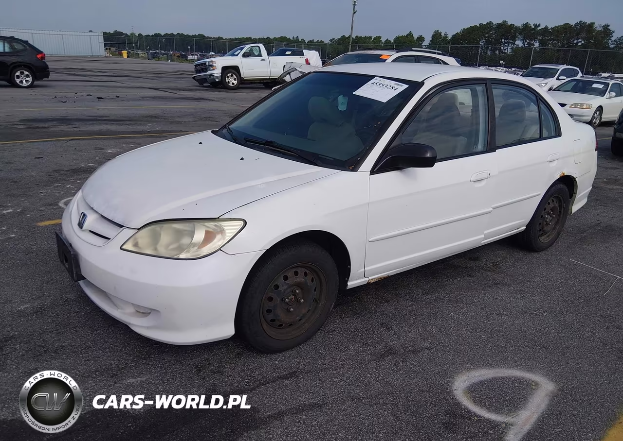 2004 Honda Civic Lx VIN:1HGES16504L015208 - 2