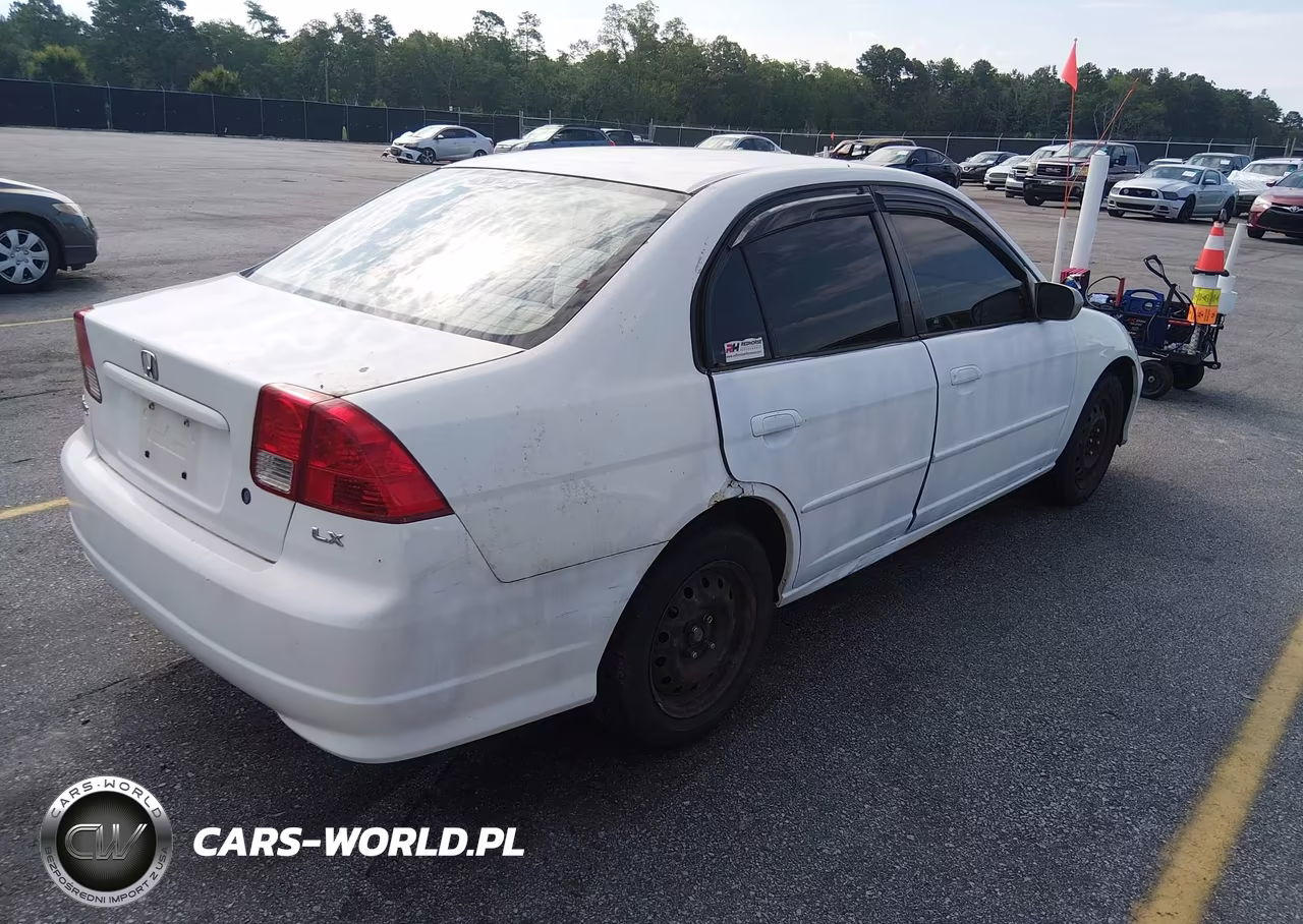2004 Honda Civic Lx VIN:1HGES16504L015208 - 4