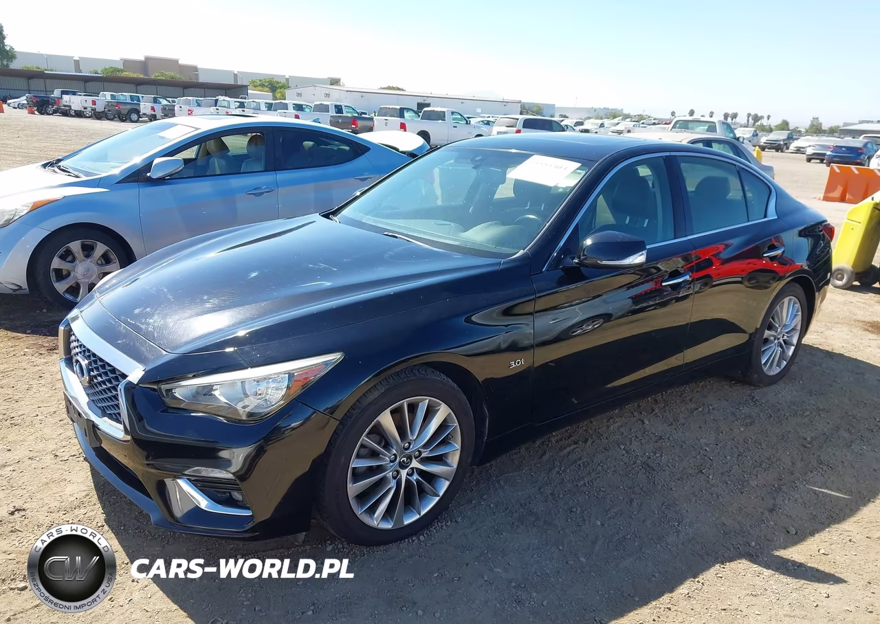2018 Infiniti Q50 3.0T Luxe VIN:JN1EV7AP6JM355909 - 2