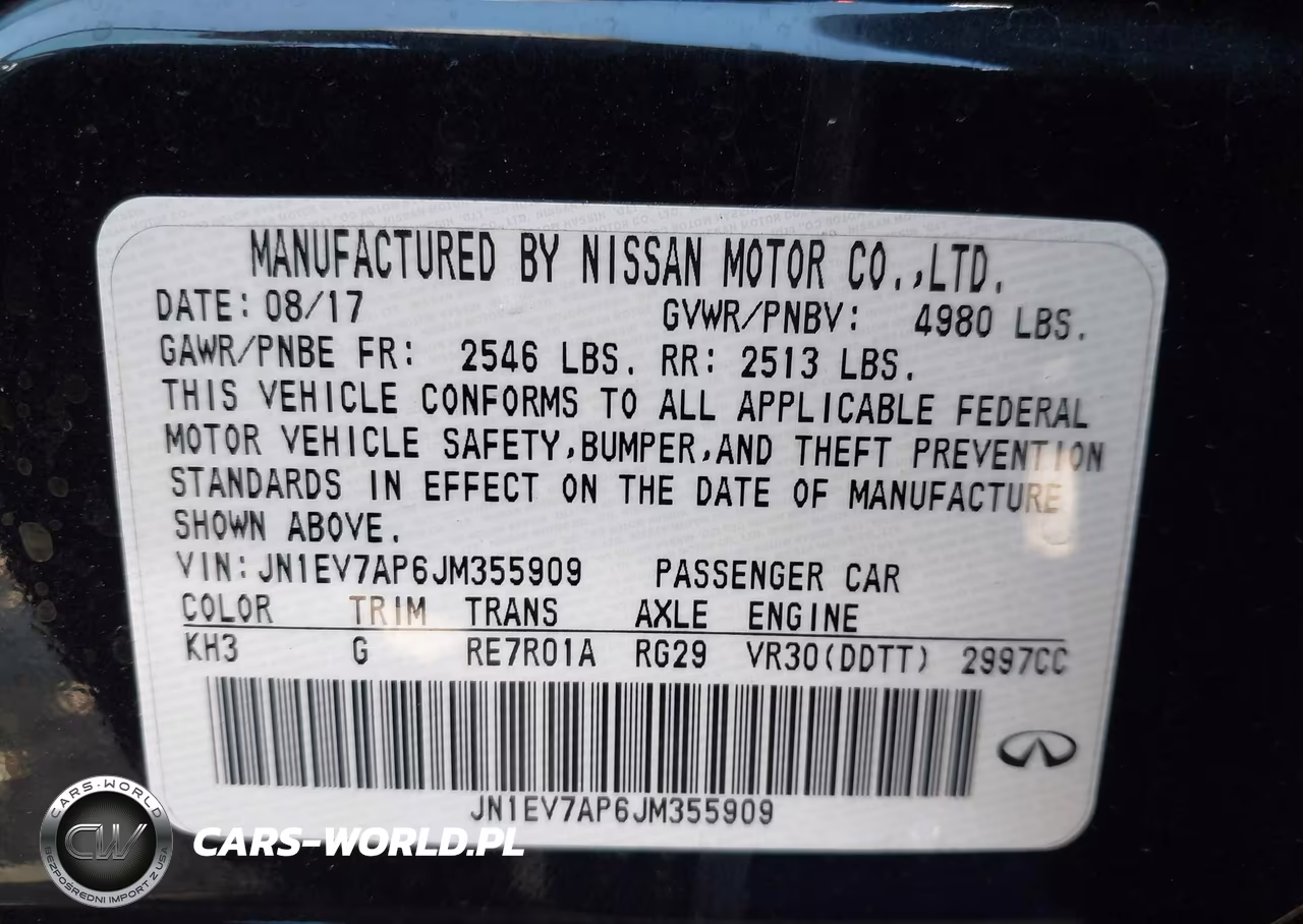 2018 Infiniti Q50 3.0T Luxe VIN:JN1EV7AP6JM355909 - 9