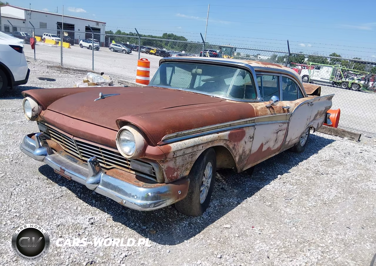 1957 Ford 4 Door Sedan VIN:D7K127218 - 2
