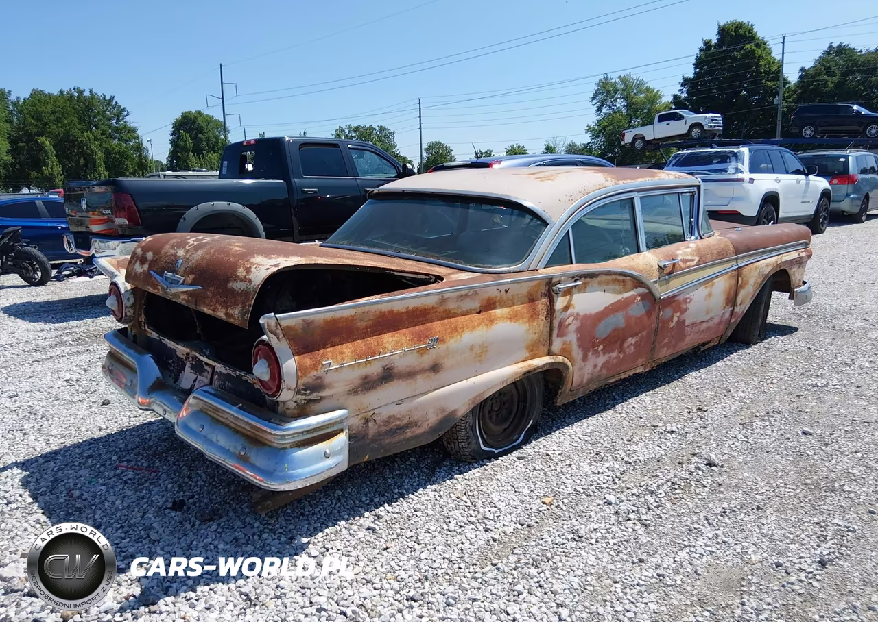 1957 Ford 4 Door Sedan VIN:D7K127218 - 4