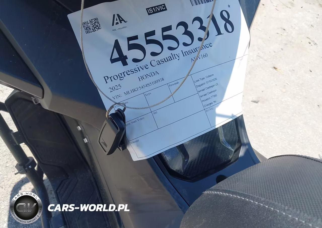 2025 Honda Adv160 A VIN:MLHKF5454S5100938 - 11