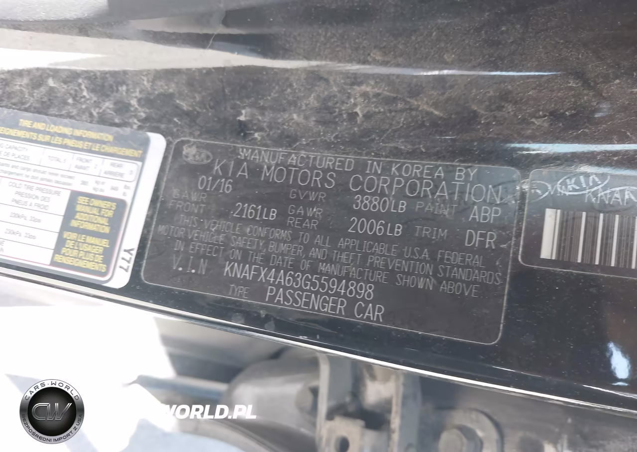 2016 Kia Forte Lx VIN:KNAFX4A63G5594898 - 9