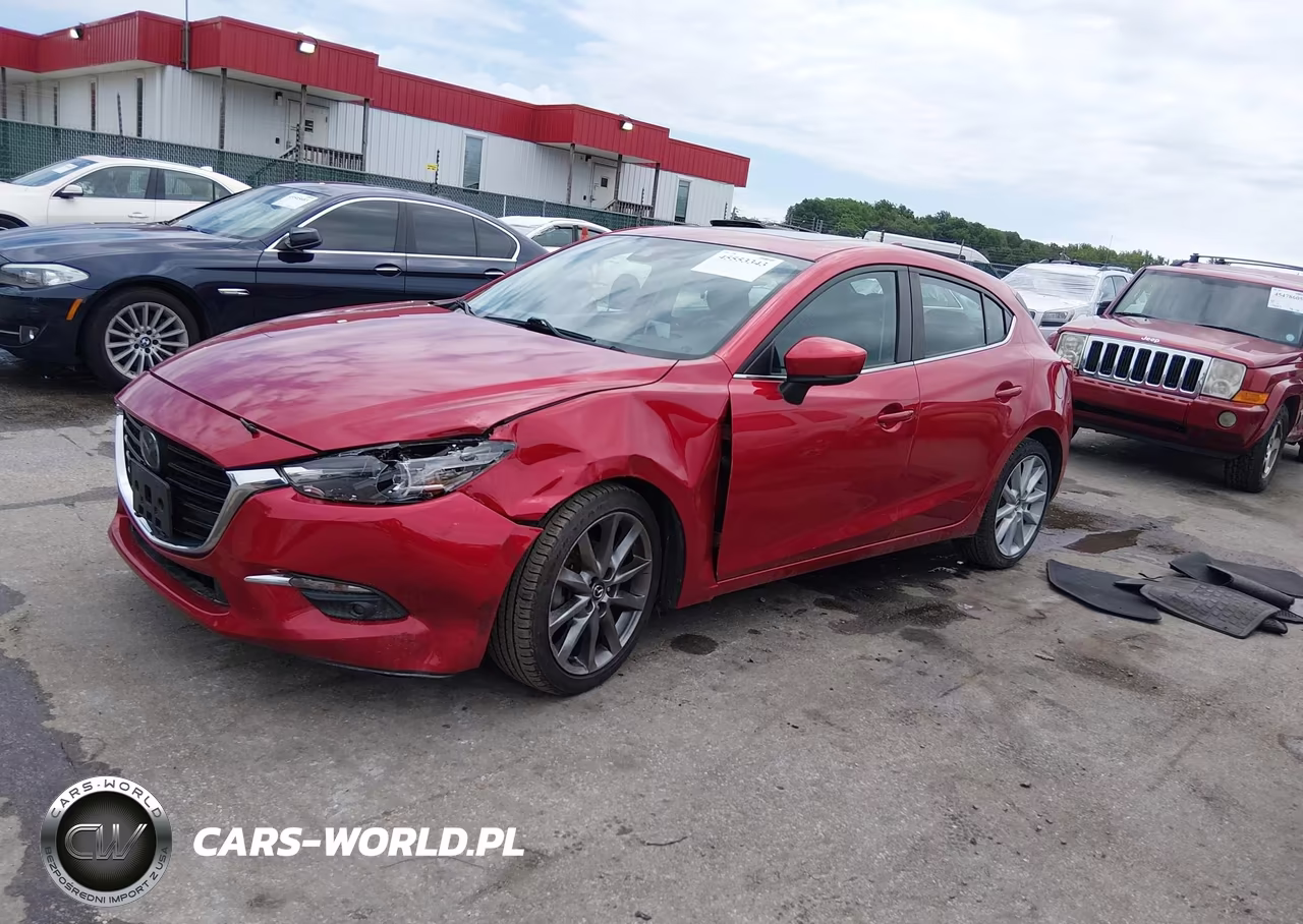 2018 Mazda Mazda3 Grand Touring VIN:3MZBN1M32JM223091 - 2