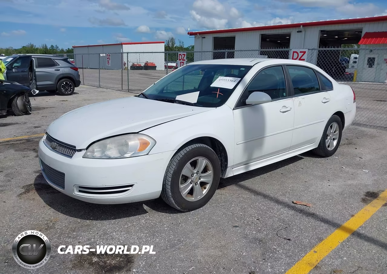 2013 Chevrolet Impala Ls VIN:2G1WF5E39D1133447 - 2