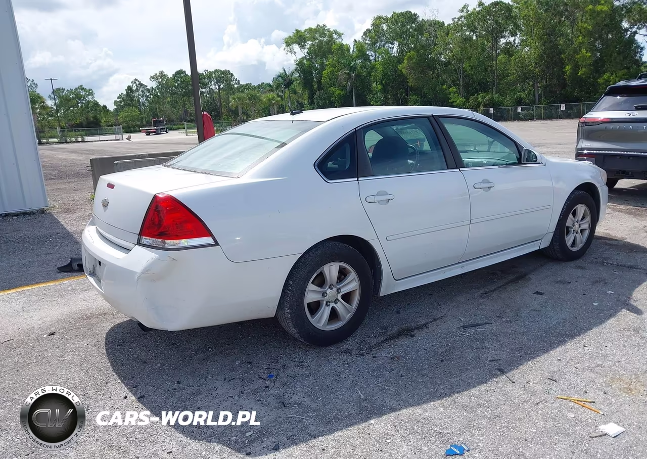 2013 Chevrolet Impala Ls VIN:2G1WF5E39D1133447 - 4