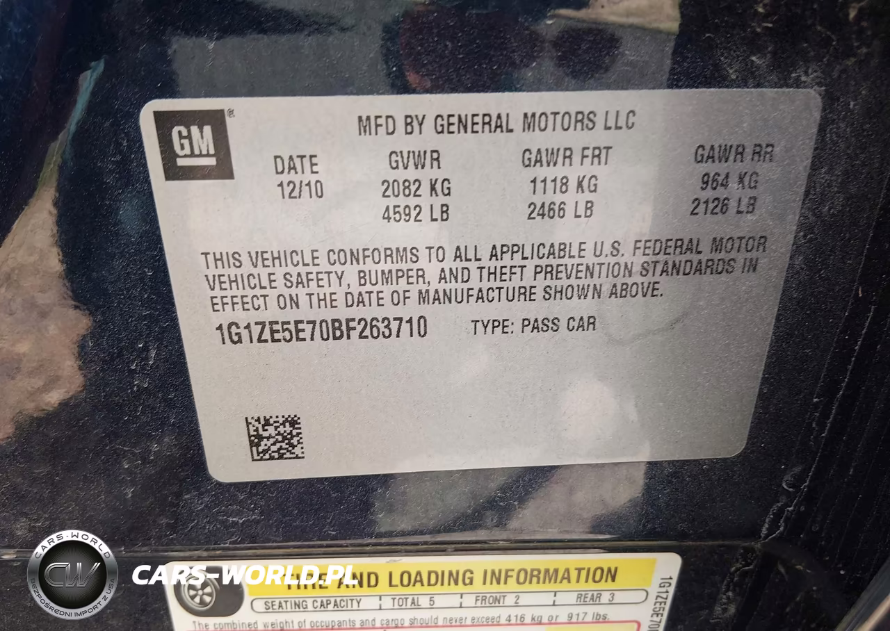 2011 Chevrolet Malibu Ltz VIN:1G1ZE5E70BF263710 - 9
