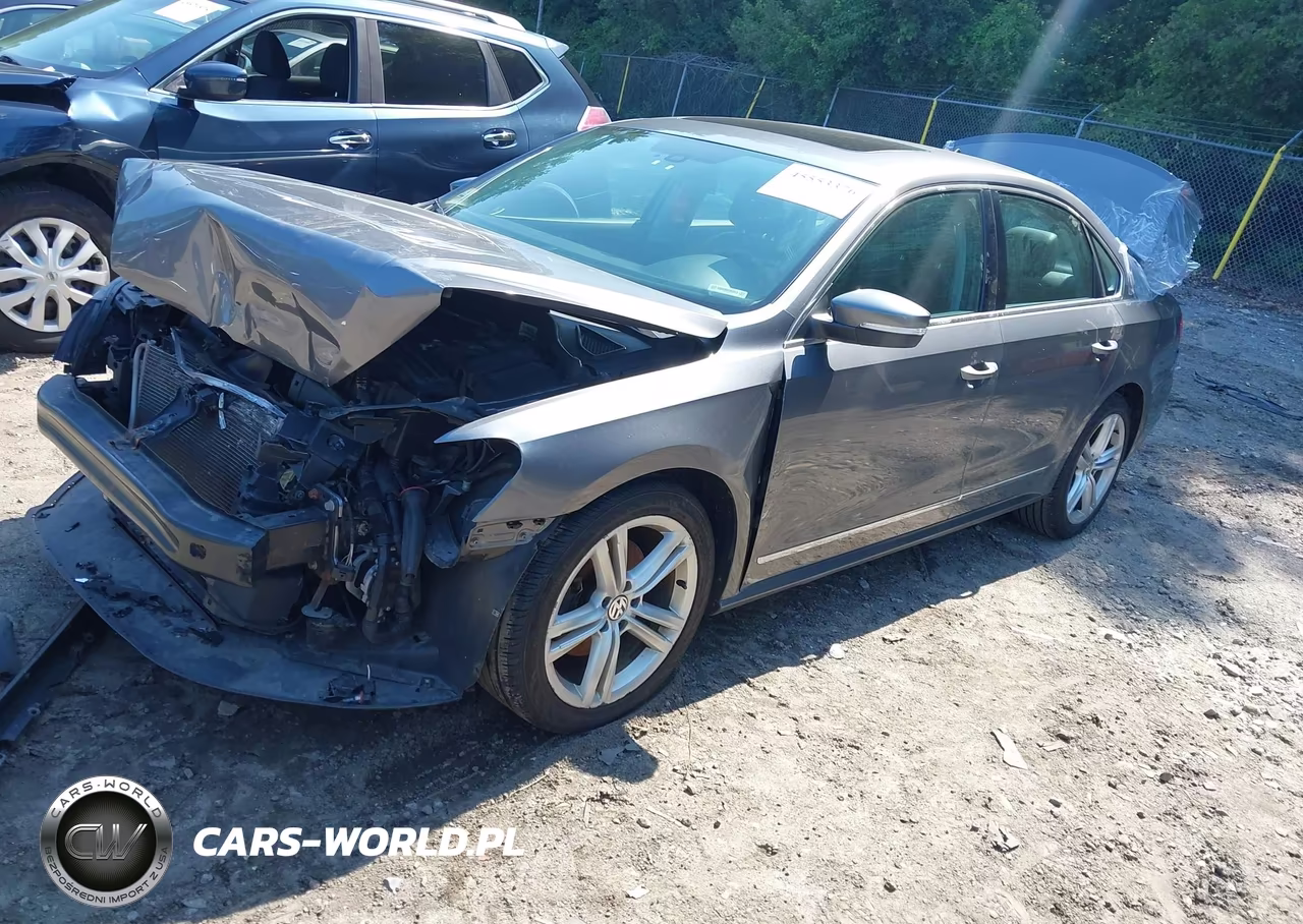 2015 Volkswagen Passat 1.8T Sel Premium VIN:1VWCT7A31FC041375 - 2