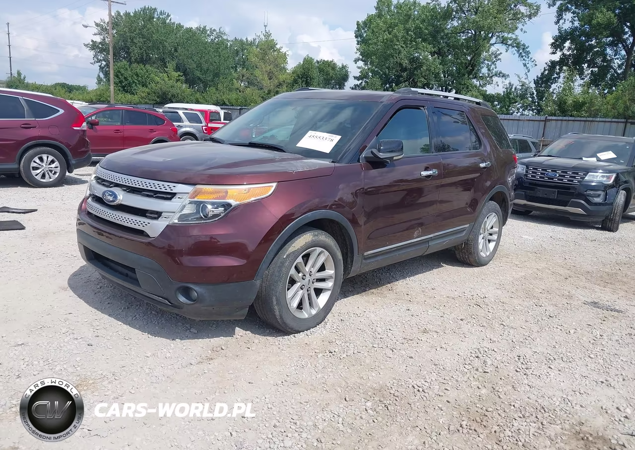 2012 Ford Explorer Xlt VIN:1FMHK8D89CGA51743 - 2